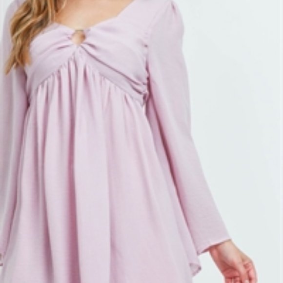 CLEARANCE Stunning Lavender BOHO Dress - Picture 3 of 15